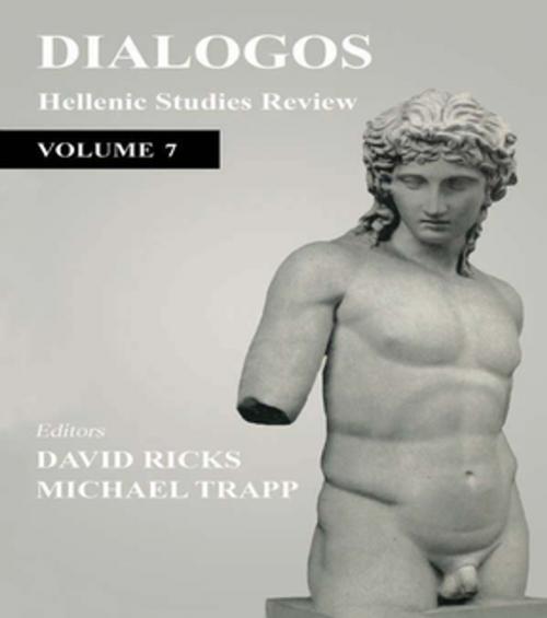 Cover of the book Dialogos by , Taylor and Francis