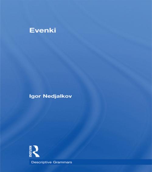 Cover of the book Evenki by Igor Nedjalkov, Taylor and Francis