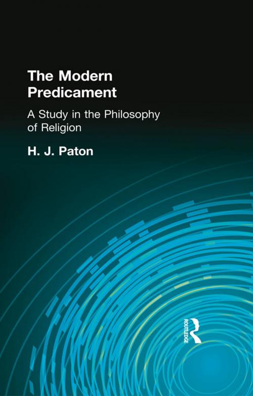 Cover of the book The Modern Predicament by Paton, H J, Taylor and Francis