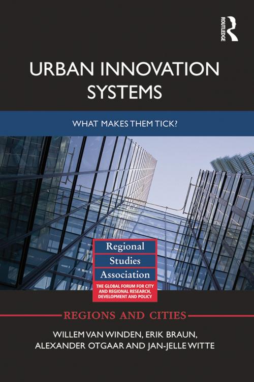 Cover of the book Urban Innovation Systems by Willem van Winden, Erik Braun, Alexander Otgaar, Jan-Jelle Witte, Taylor and Francis