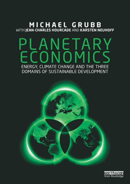 Cover of the book Planetary Economics by Michael Grubb, Taylor and Francis
