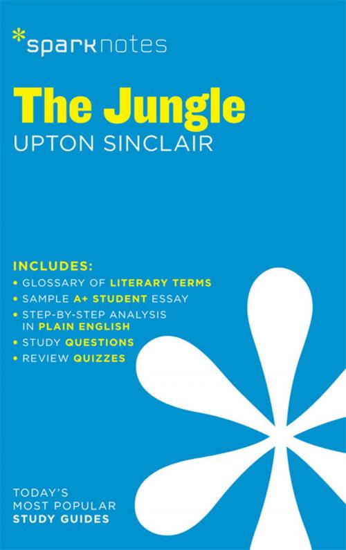 Cover of the book The Jungle SparkNotes Literature Guide by SparkNotes, Spark