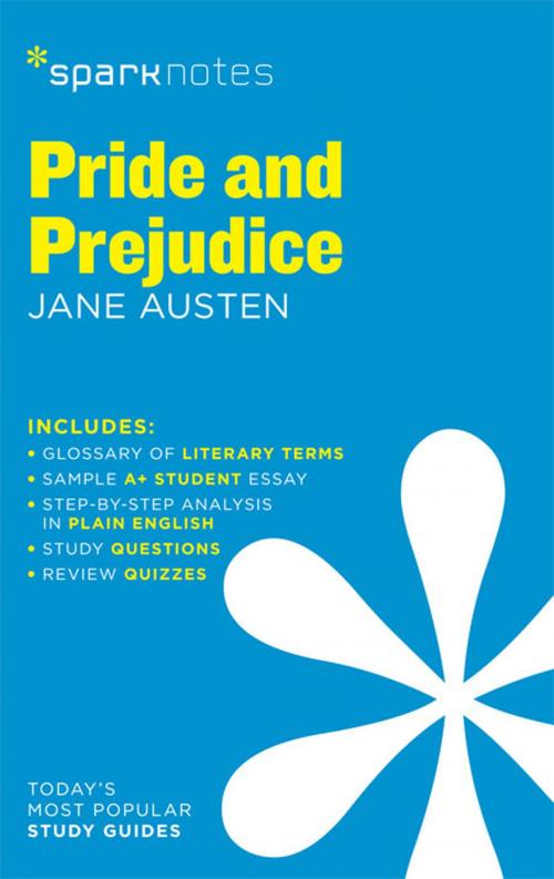 Cover of the book Pride and Prejudice SparkNotes Literature Guide by SparkNotes, Spark