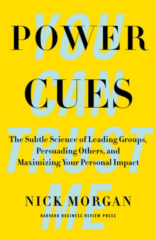 Cover of the book Power Cues by Nick Morgan, Harvard Business Review Press