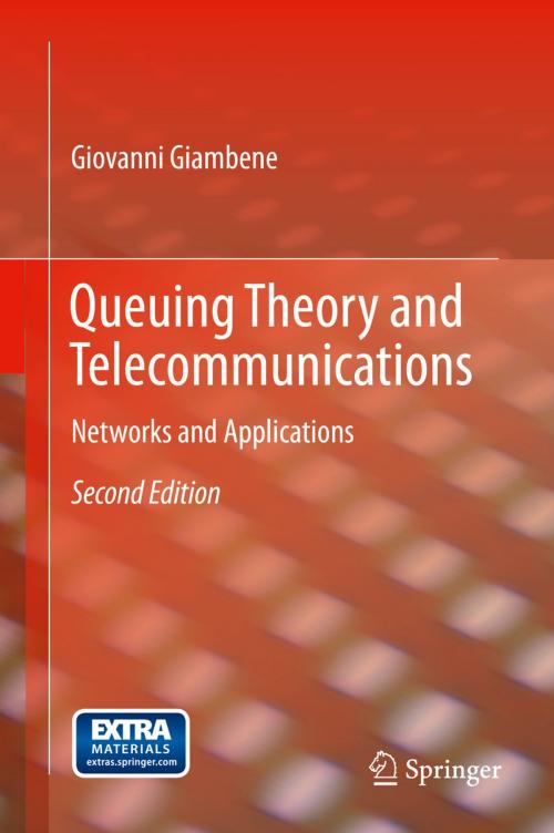 Cover of the book Queuing Theory and Telecommunications by Giovanni Giambene, Springer US
