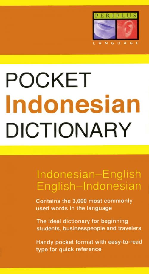 Cover of the book Pocket Indonesian Dictionary by Zane Goebel, Junaeni Goebel, Tuttle Publishing