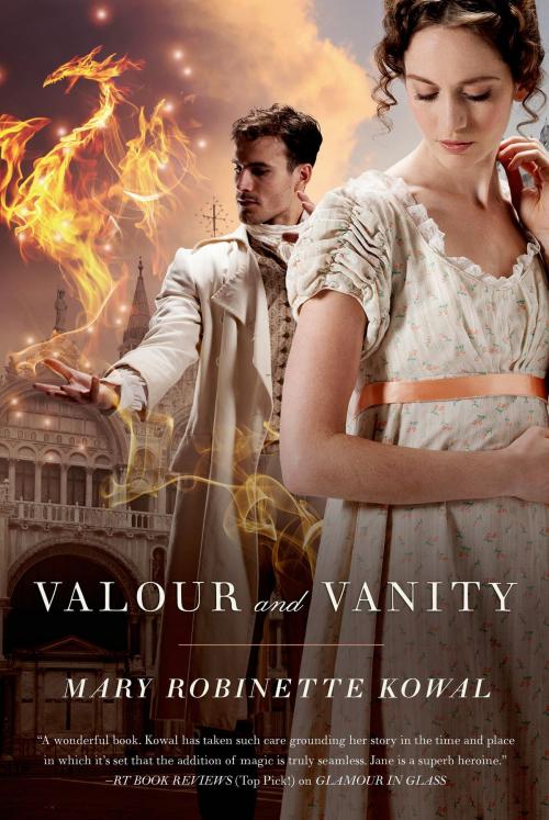 Cover of the book Valour and Vanity by Mary Robinette Kowal, Tom Doherty Associates