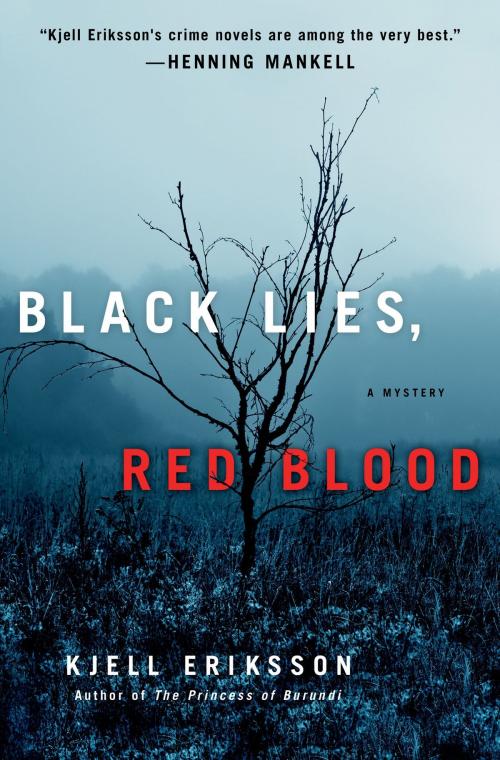 Cover of the book Black Lies, Red Blood by Kjell Eriksson, St. Martin's Press