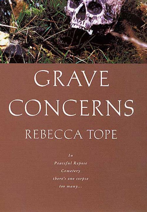 Cover of the book Grave Concerns by Rebecca Tope, St. Martin's Press