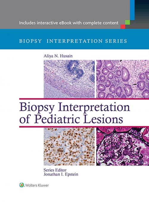 Cover of the book Biopsy Interpretation of Pediatric Lesions by Aliya N. Husain, Wolters Kluwer Health