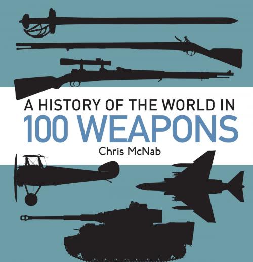 Cover of the book A History of the World in 100 Weapons by Chris McNab, Bloomsbury Publishing