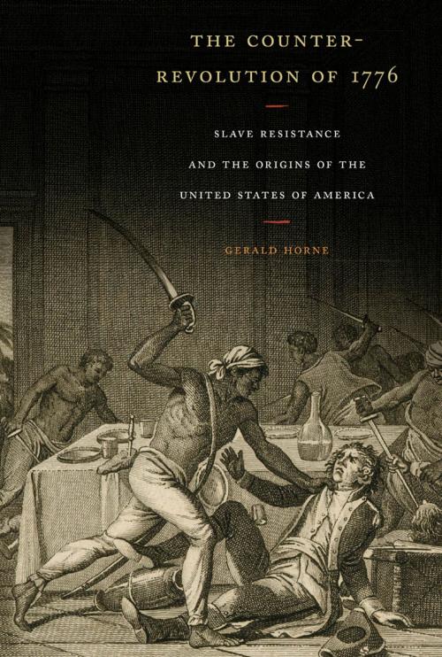 Cover of the book The Counter-Revolution of 1776 by Gerald Horne, NYU Press