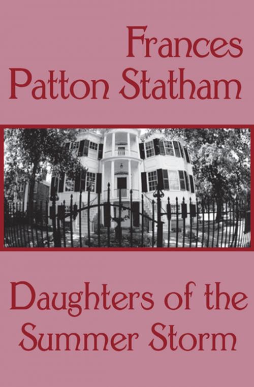 Cover of the book Daughters of the Summer Storm by Frances Patton Statham, Open Road Media