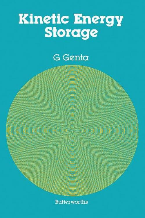 Cover of the book Kinetic Energy Storage by G. Genta, Elsevier Science