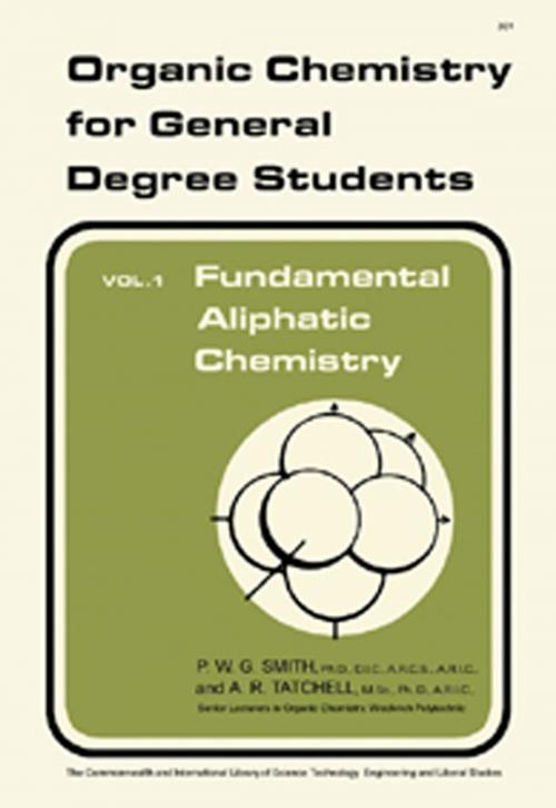 Cover of the book Fundamental Aliphatic Chemistry by P. W. G. Smith, A. R. Tatchell, Elsevier Science