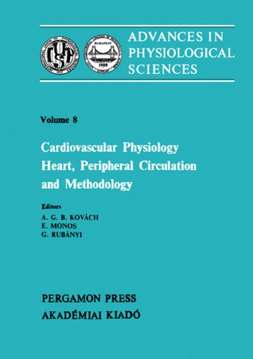 Cover of the book Cardiovascular Physiology: Heart, Peripheral Circulation and Methodology by , Elsevier Science