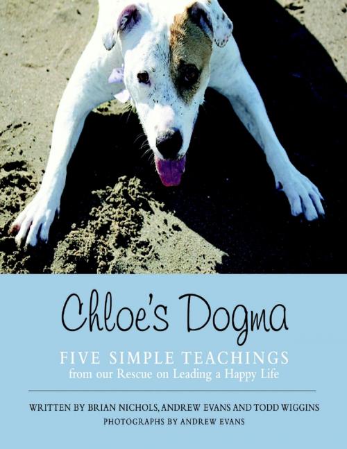 Cover of the book Chloe’s Dogma: Five Simple Teachings from Our Rescue On Leading a Happy Life by Brian Nichols, Todd Wiggins, Andrew Evans, Lulu Publishing Services