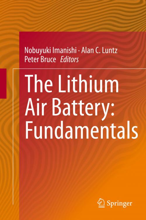 Cover of the book The Lithium Air Battery by , Springer New York
