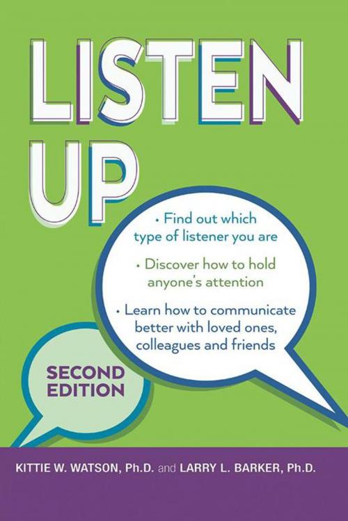 Cover of the book Listen up Second Edition by KITTIE W. WATSON Ph.D., Trafford Publishing