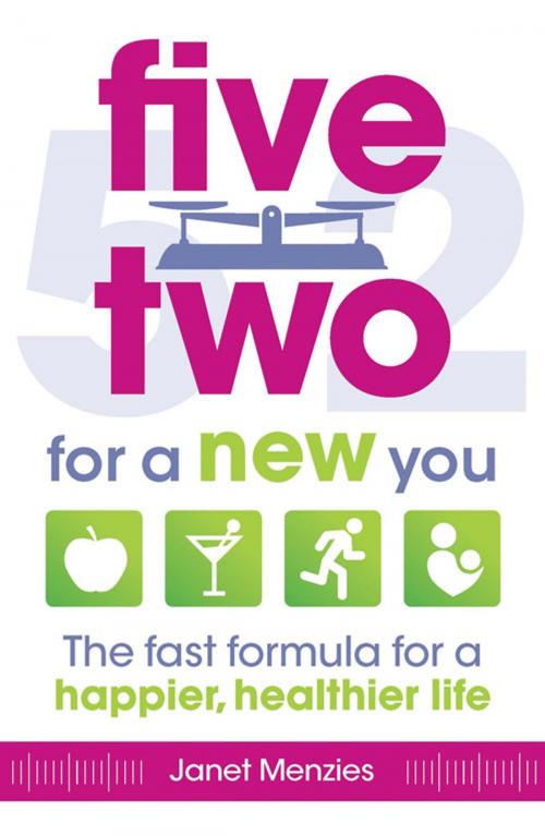 Cover of the book Five Two for a New You by Janet Menzies, Michael O'Mara