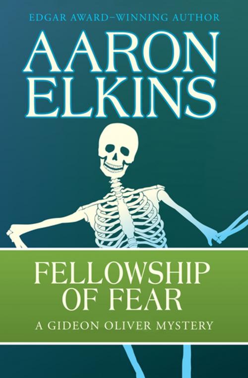 Cover of the book Fellowship of Fear by Aaron Elkins, Open Road Media