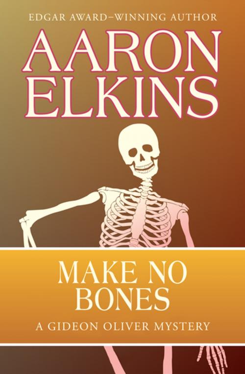 Cover of the book Make No Bones by Aaron Elkins, Open Road Media