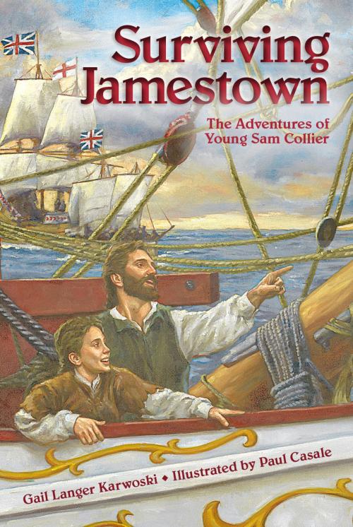 Cover of the book Surviving Jamestown by Gail Langer Karwoski, Peachtree Publishing Company