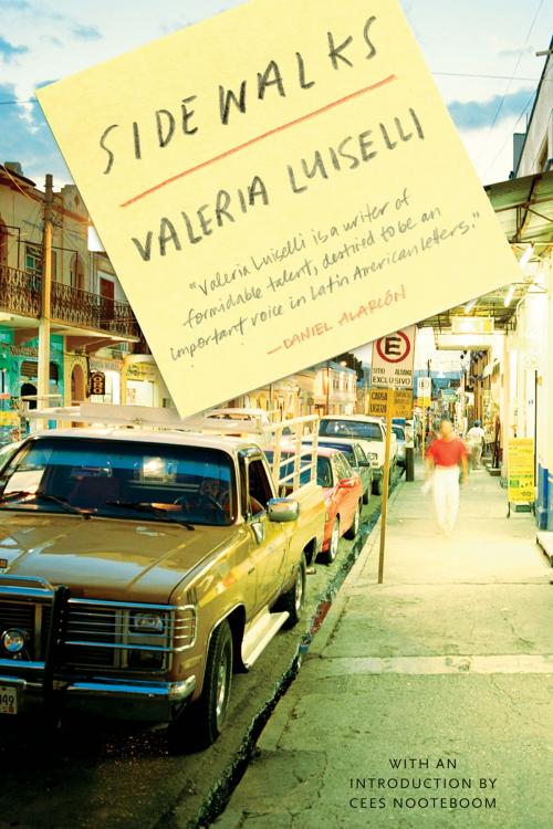 Cover of the book Sidewalks by Valeria Luiselli, Coffee House Press