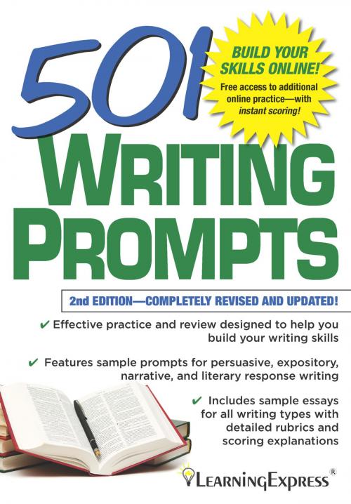Cover of the book 501 Writing Prompts by LearningExpress, LLC, LearningExpress, LLC