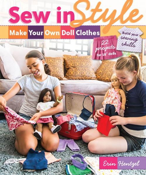 Cover of the book Sew in Style—Make Your Own Doll Clothes by Erin Hentzel, C&T Publishing