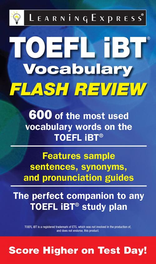 Cover of the book TOEFL iBT® Vocabulary Flash Review by Learning Express Llc, LearningExpress, LLC