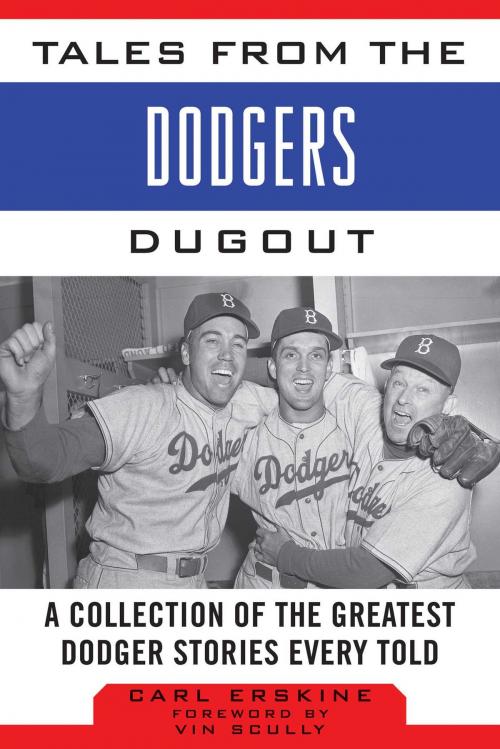Cover of the book Tales from the Dodgers Dugout by Carl Erskine, Sports Publishing