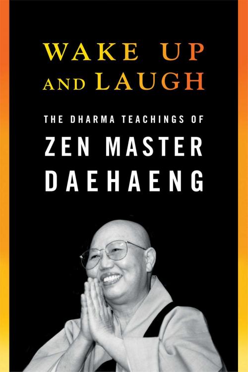 Cover of the book Wake Up and Laugh by Zen Master Daehaeng, Wisdom Publications
