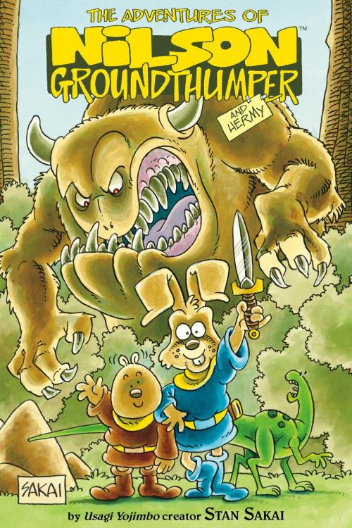 Cover of the book The Adventures of Nilson Groundthumper and Hermy by Stan Sakai, Dark Horse Comics