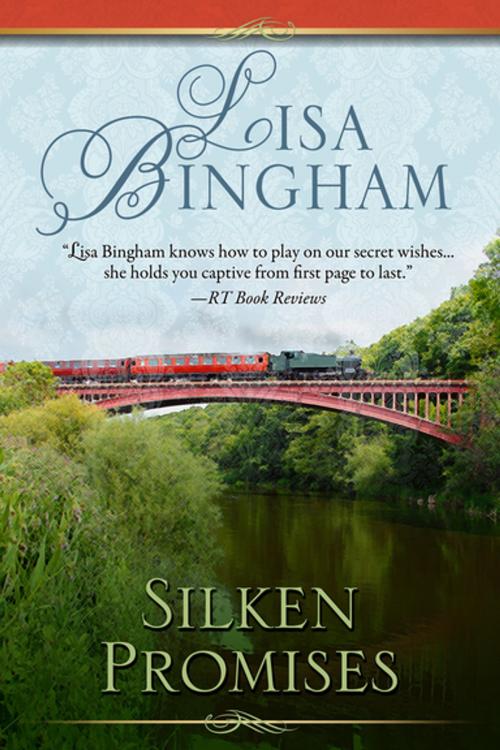 Cover of the book Silken Promises by Lisa Bingham, Diversion Books
