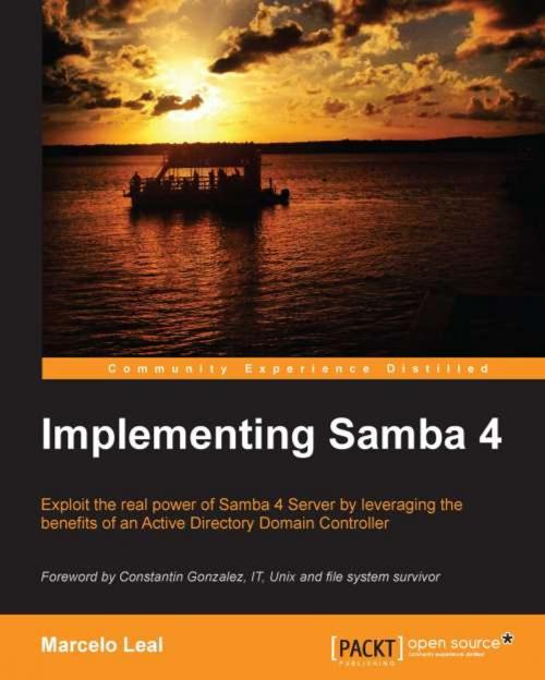 Cover of the book Implementing Samba 4 by Marcelo Leal, Packt Publishing