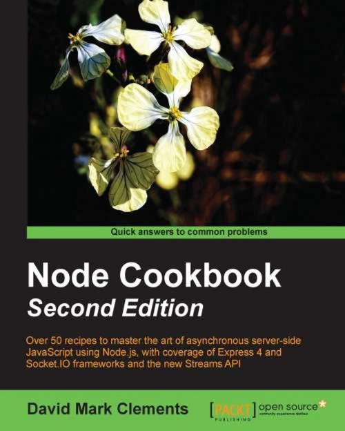 Cover of the book Node Cookbook: Second Edition by David Mark Clements, Packt Publishing