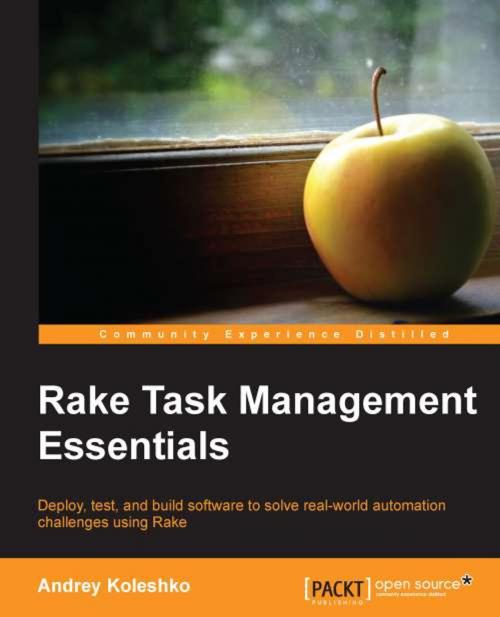 Cover of the book Rake Task Management Essentials by Andrey Koleshko, Packt Publishing
