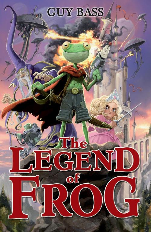 Cover of the book The Legend of Frog by Guy Bass, Stripes Publishing