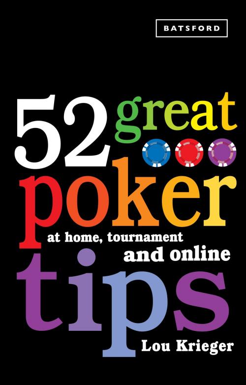 Cover of the book 52 Great Poker Tips by Lou Krieger, Pavilion Books