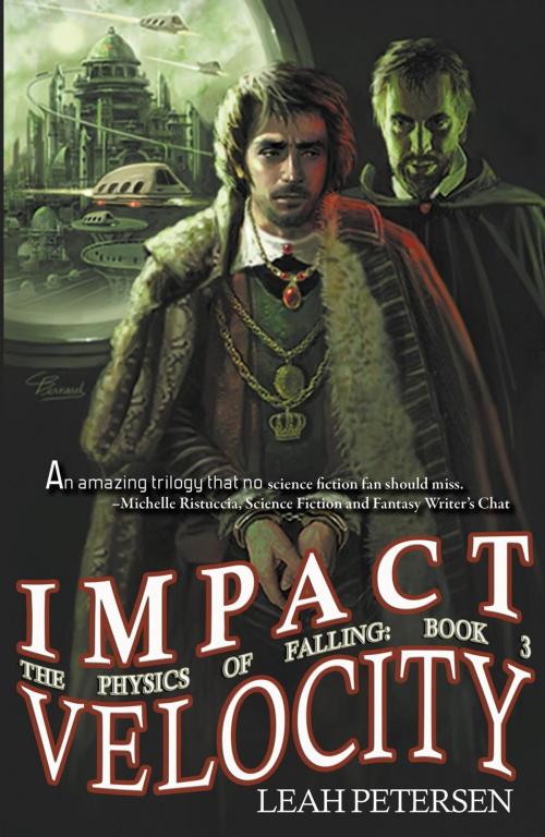 Cover of the book Impact Velocity by Leah Petersen, Dragon Moon Press