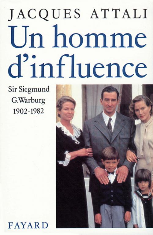Cover of the book Un homme d'influence by Jacques Attali, Fayard