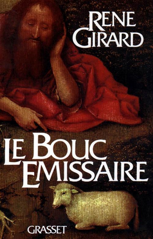 Cover of the book Le bouc émissaire by René Girard, Grasset