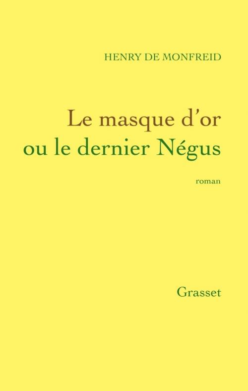 Cover of the book Le masque d'or by Henry de Monfreid, Grasset
