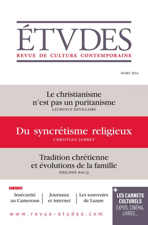 Cover of the book Etudes Mars 2014 by Collectif, SER