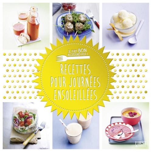Cover of the book Recettes pour journées ensoleillées by COLLECTIF, edi8