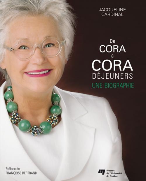 Cover of the book De Cora à Cora Déjeuners by Jacqueline Cardinal, Presses de l'Université du Québec