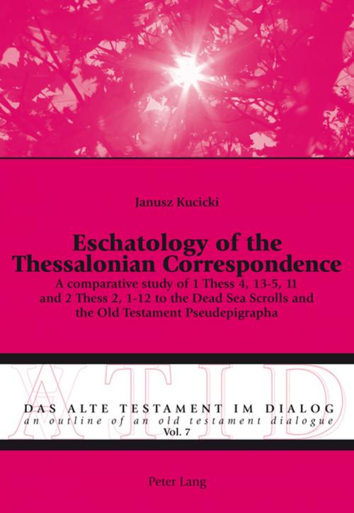 Cover of the book Eschatology of the Thessalonian Correspondence by Janusz Kucicki, Peter Lang