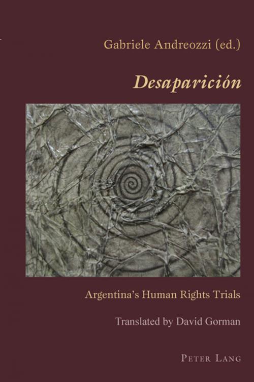 Cover of the book «Desaparición» by , Peter Lang