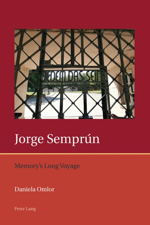 Cover of the book Jorge Semprún by Daniela Omlor, Peter Lang